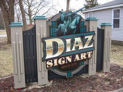Diaz Sign Art
